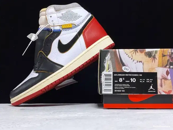 MaikeSneakers Union OG x 1 Air Jordan Retro High BV1300-106 0403